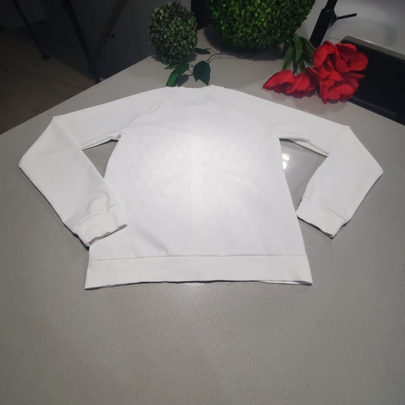 ON S'EN FOU DES GARÇONS Jolie veste estivale blanche, motifs étoilés en découpe - Picture 4 of 5